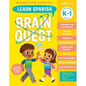 Brain Quest Workbook: Learn Spanish -- Workman Publishing